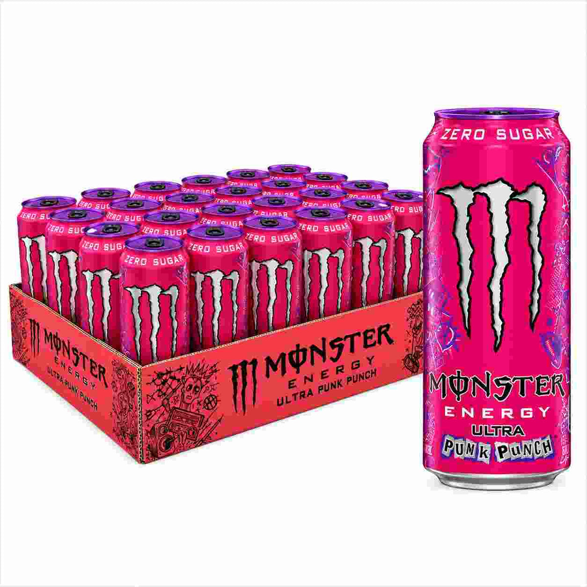 Monster 473ml Can (Pack of 24) - (Labels)