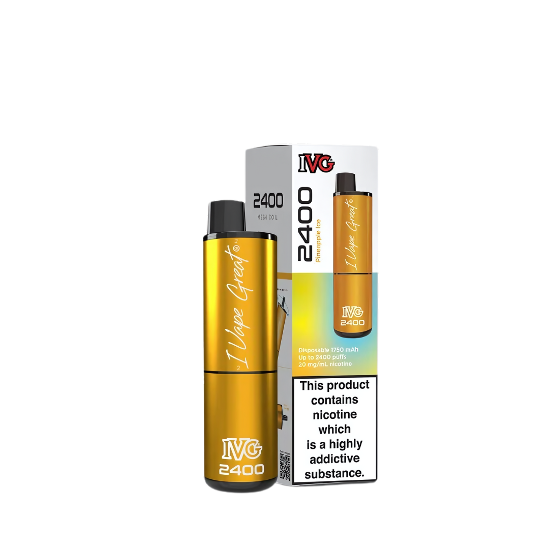 IVG 2400 Puffs Disposable Vapes (Pack of 5)