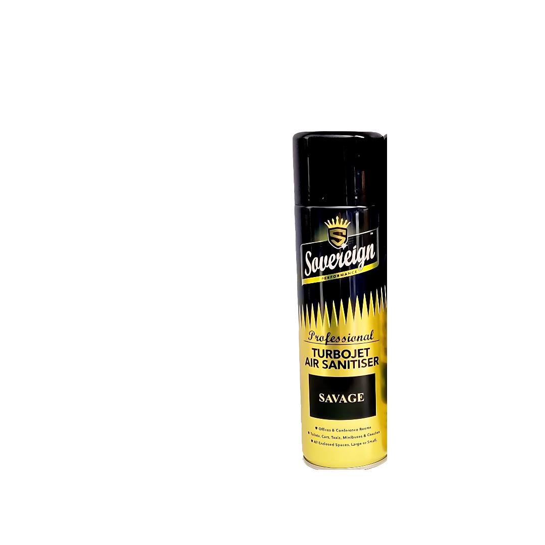 Sovereign Turbo Jet Air Freshner Spray 500ML (Pack of 12)