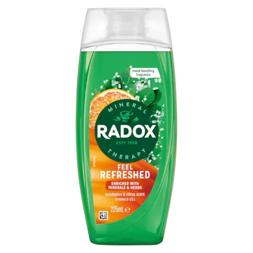 Radox Shower Gel 225ml (Pack of 6)