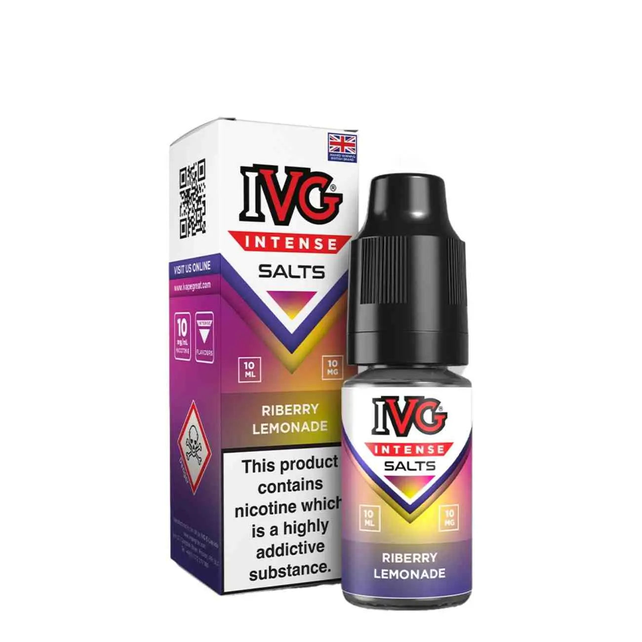 IVG Intense Nic Salts 10mg (Pack of 10)