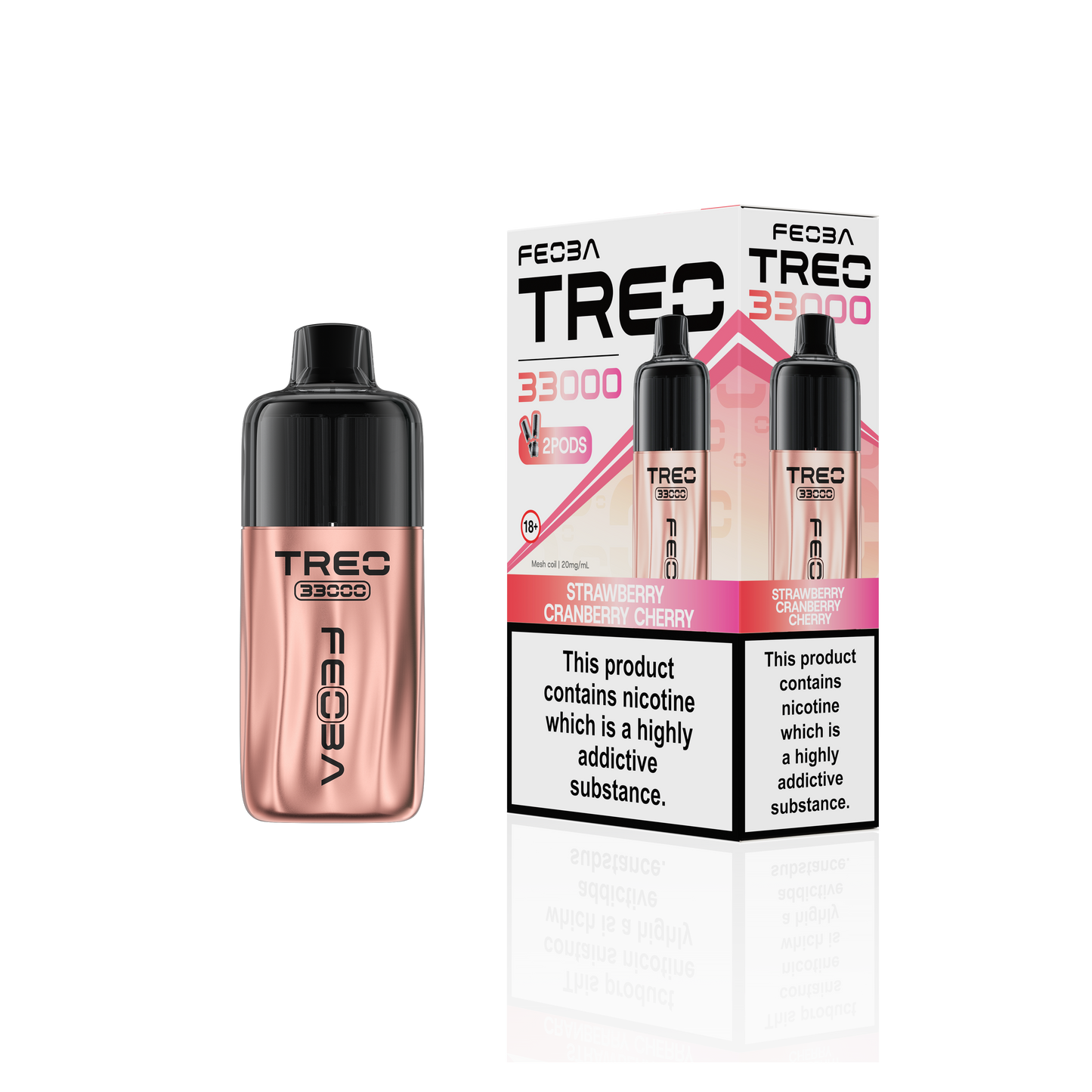 Feoba Treo 33K Prefilled Vape Kit (Pack of 6)