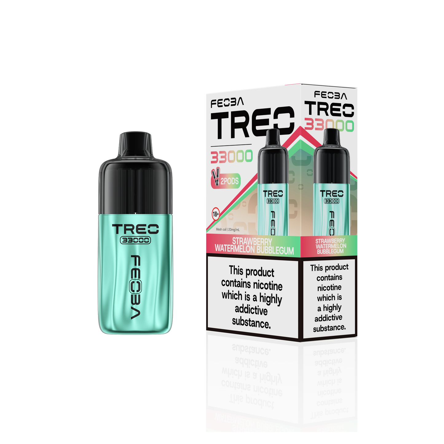 Feoba Treo 33K Prefilled Vape Kit (Pack of 6)