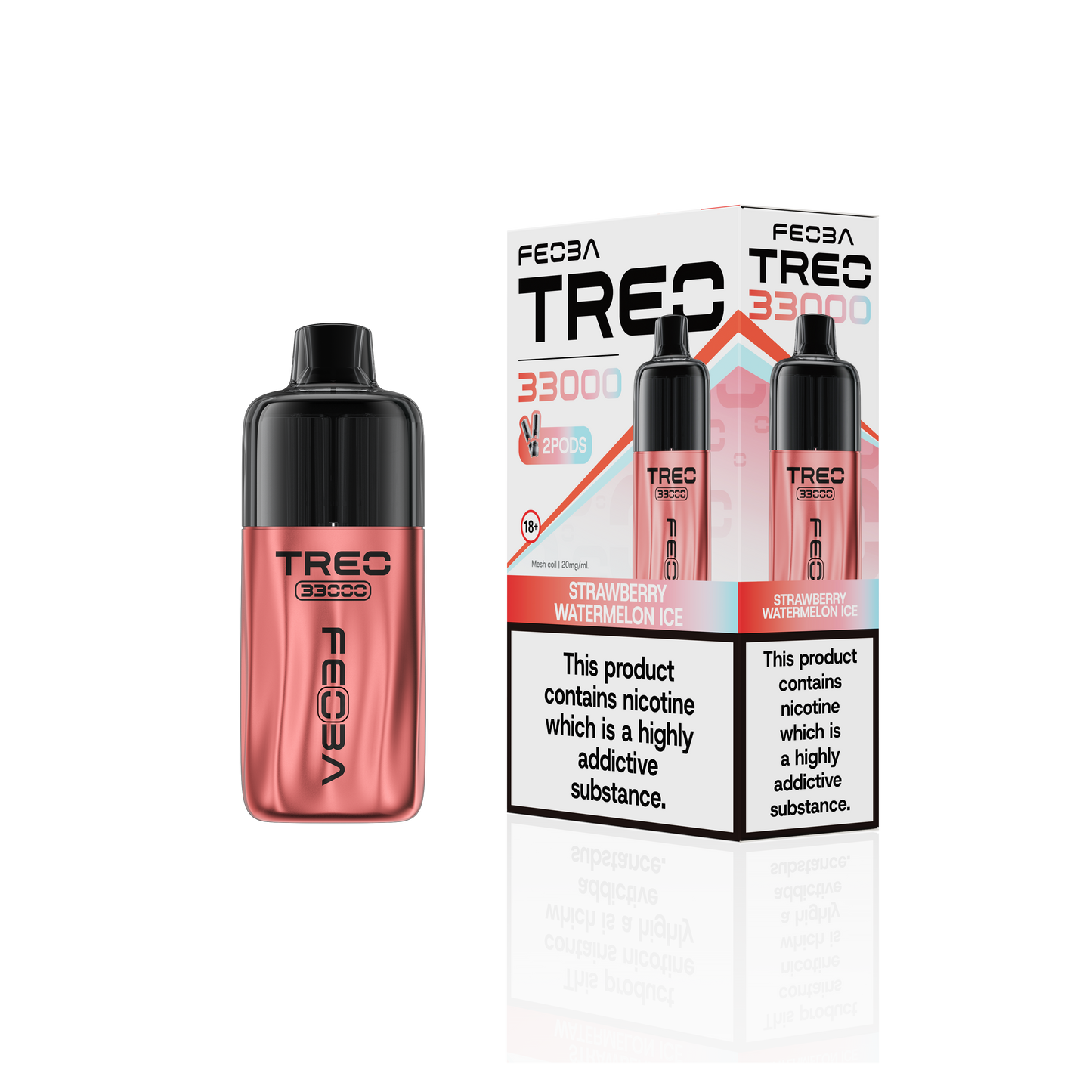 Feoba Treo 33K Prefilled Vape Kit (Pack of 6)