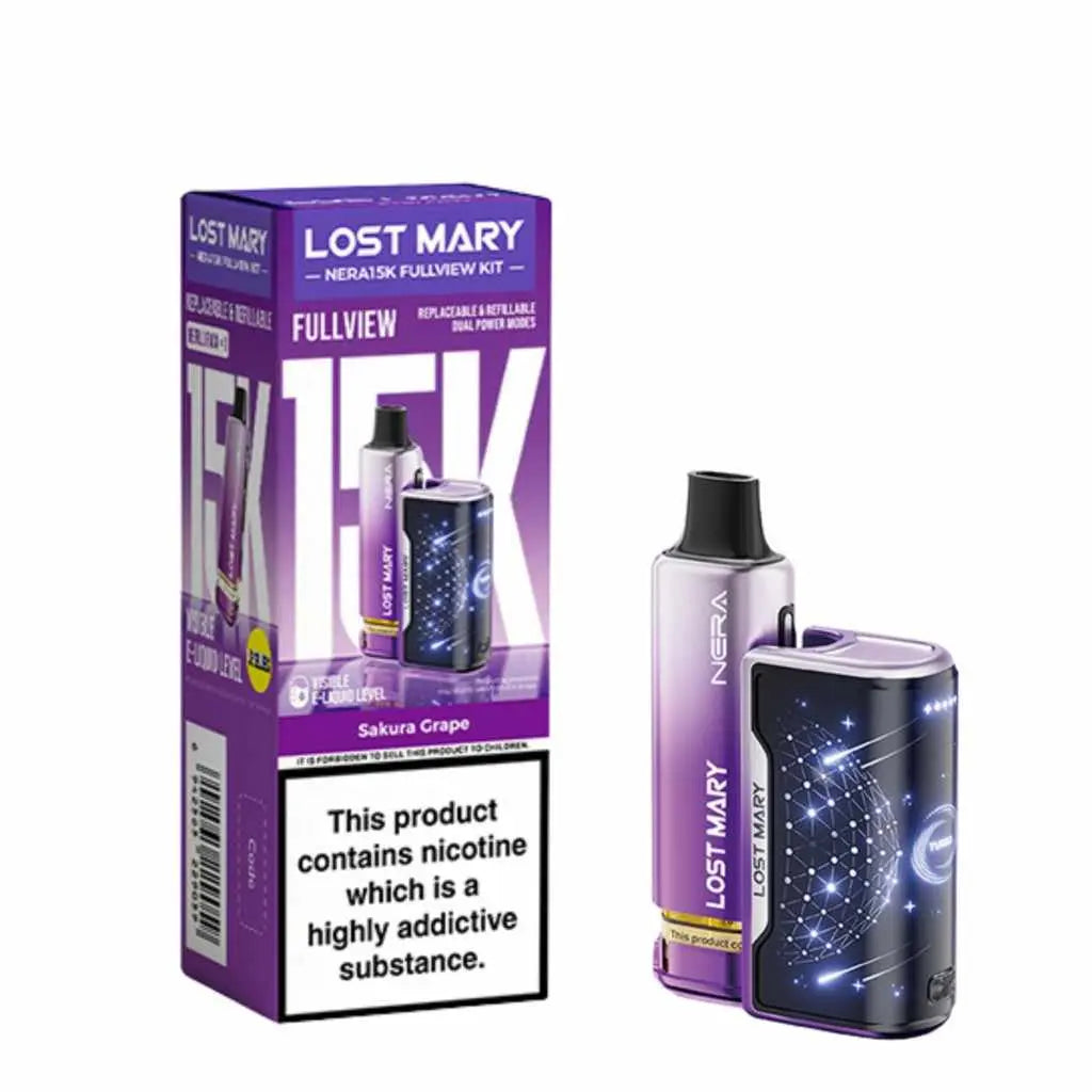 Lost Mary Nera Pre-Filled Pod Kit 15K (Pack of 5)
