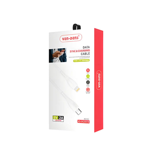 Ven-Dens PD USB C to lightning 20W Charging Cable (Pack of 1)