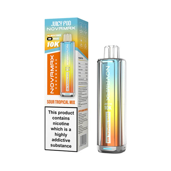 Juicy Pod Novamax 10K Pre-Filled Vape Kit (Pack of 5) Juicy Pod