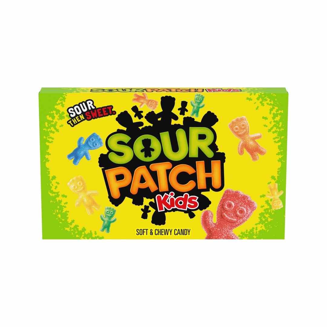 Sour Patch Kids Theatre Box 3.50oz (Pack of 12) - (Labels)