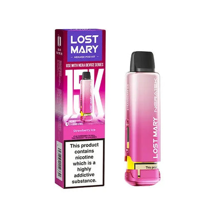 Lost Mary Nera Replacement Pods 15K (Pack of 5) Lost Mary
