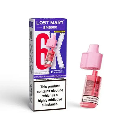 Lost Mary BM6000 Replacement Pods (Pack of 5) Lost Mary