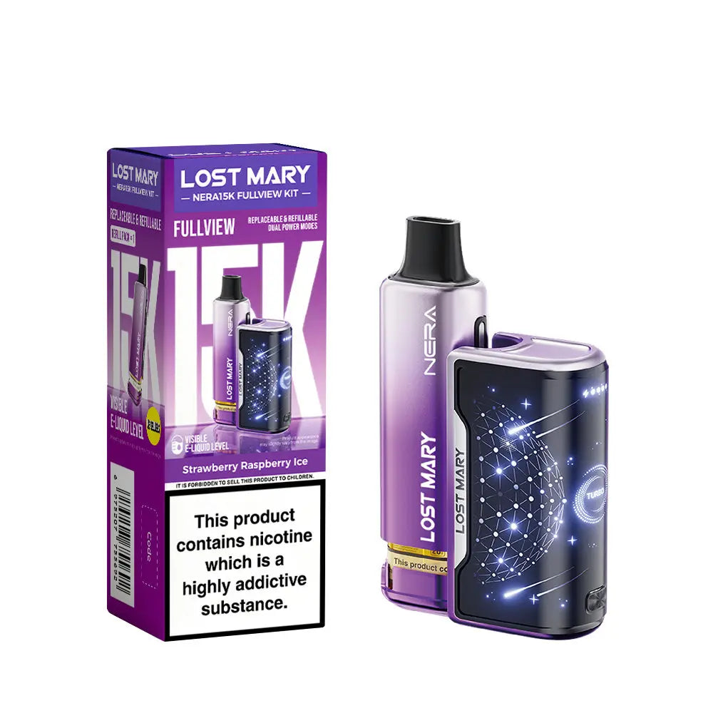 Lost Mary Nera Pre-Filled Pod Kit 15K (Pack of 5)