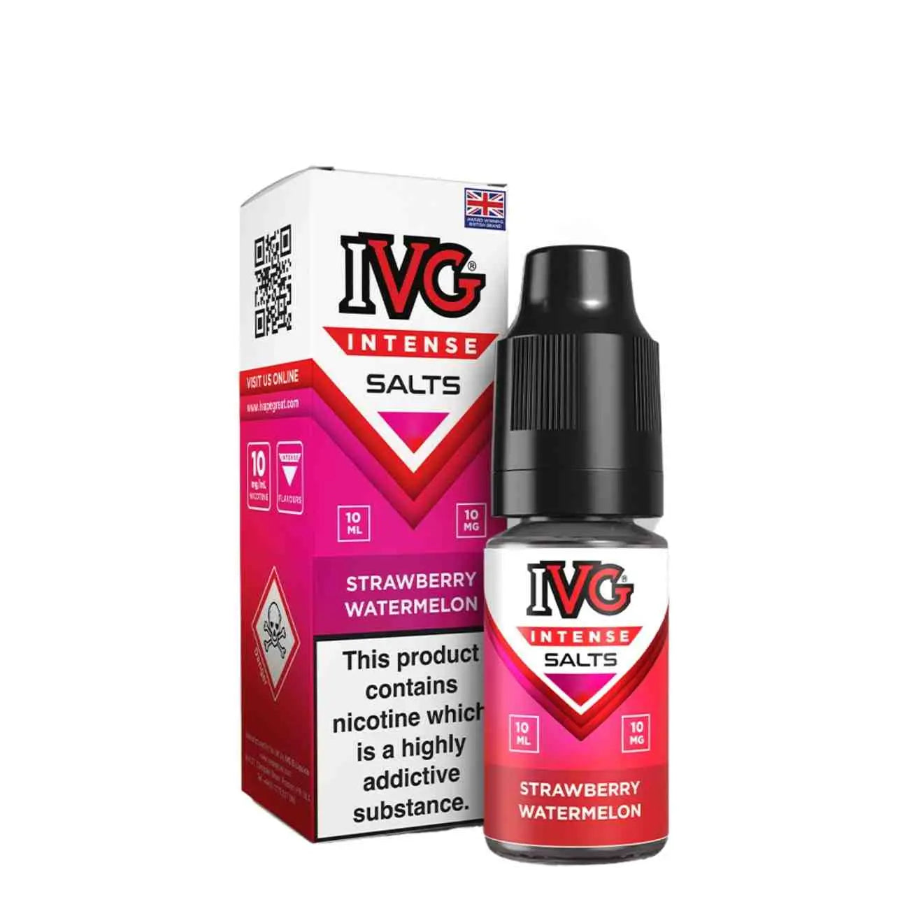 IVG Intense Nic Salts 10mg (Pack of 10)