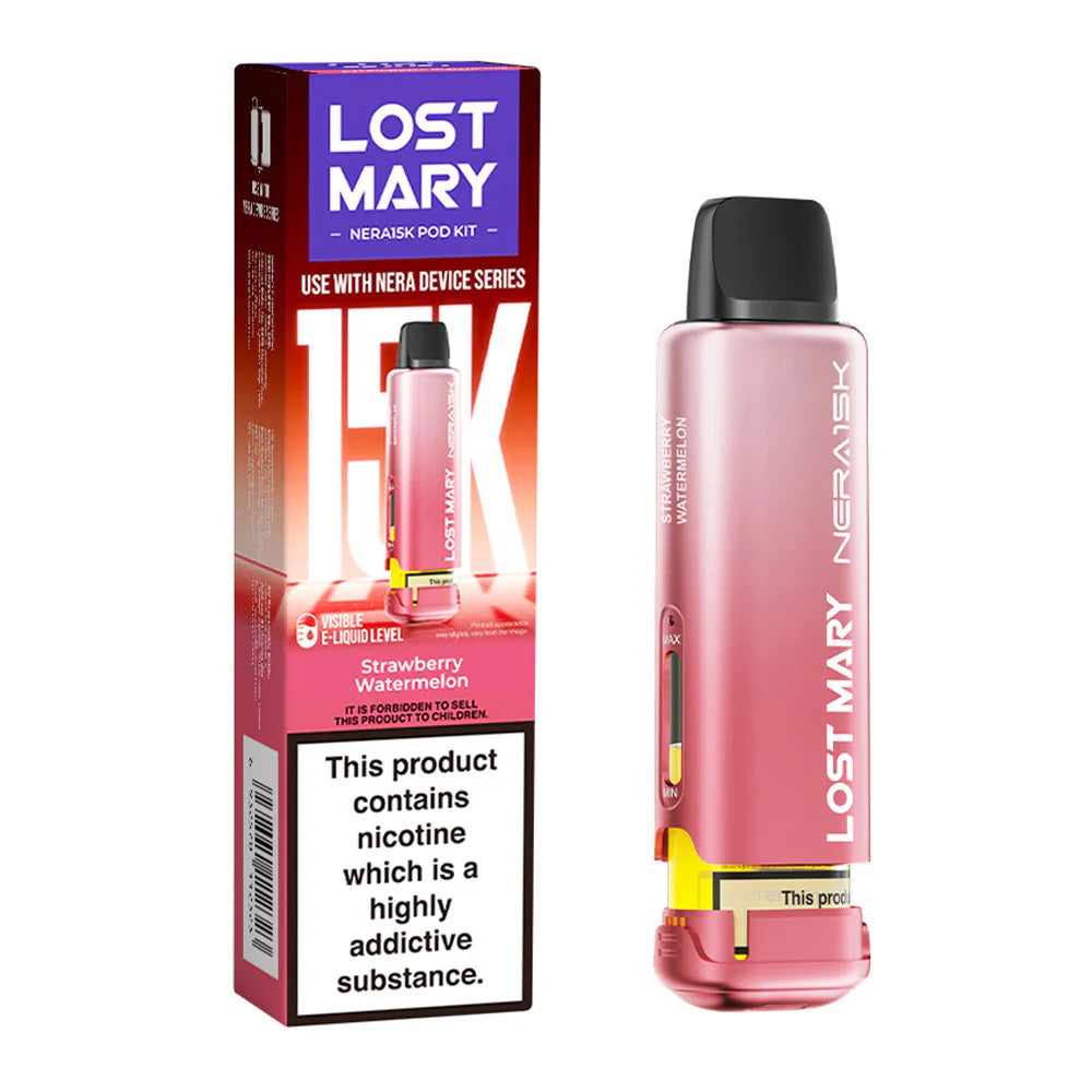 Lost Mary Nera Replacement Pods 15K (Pack of 5)