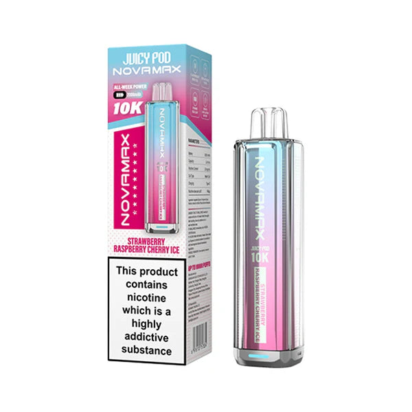 Juicy Pod Novamax 10K Pre-Filled Vape Kit (Pack of 5) Juicy Pod