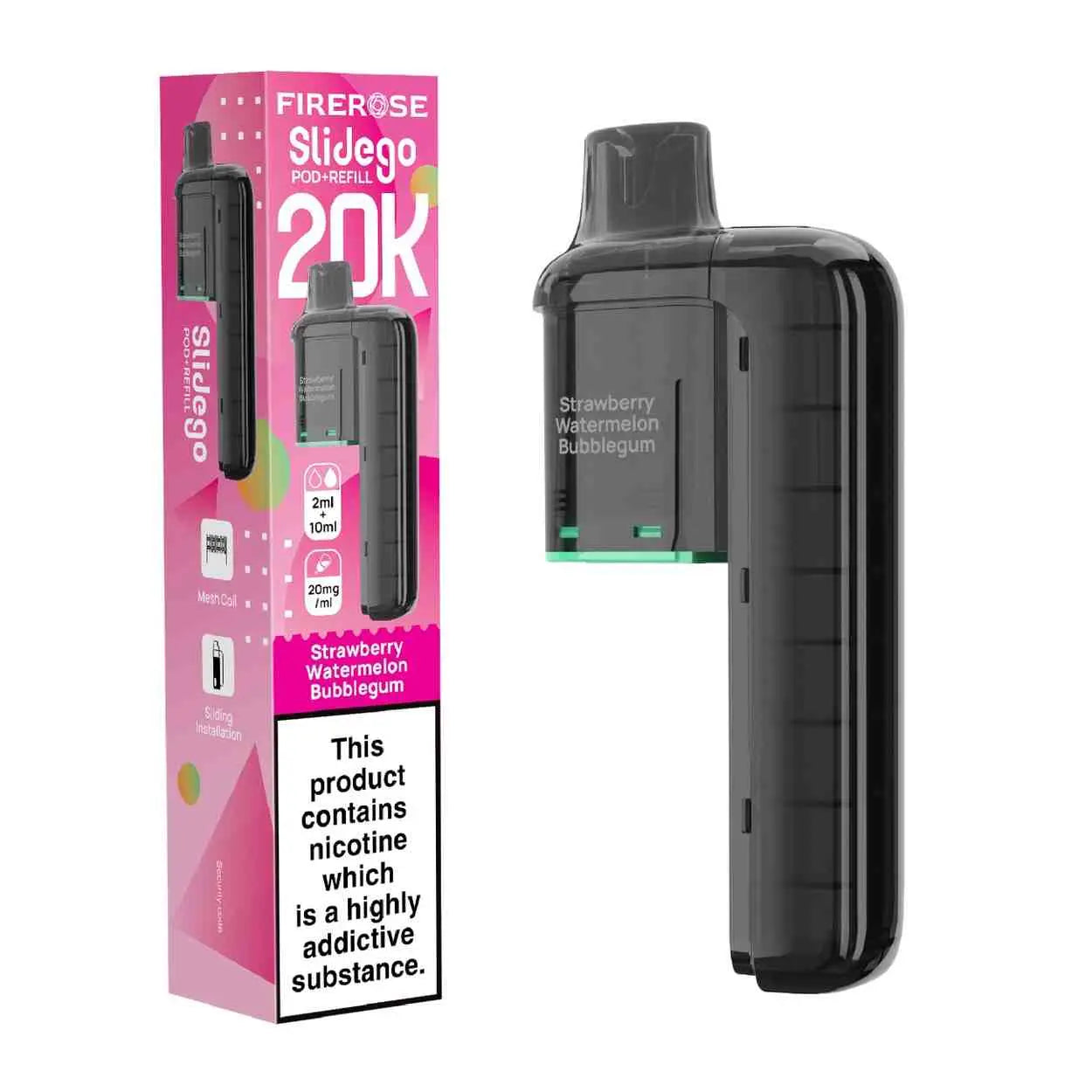 Firerose SLIDEGO 20K Replacement Pod (Pack of 5)