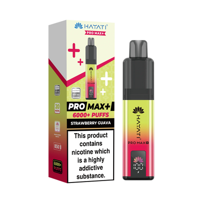 Hayati Pro Max+ Pre-Filled Pod Kit (Pack of 5)