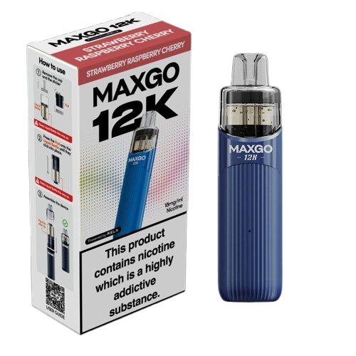 Relx Max-Go 12K Puffs Pre-Filled Pod Kit (Pack of 5) Relx