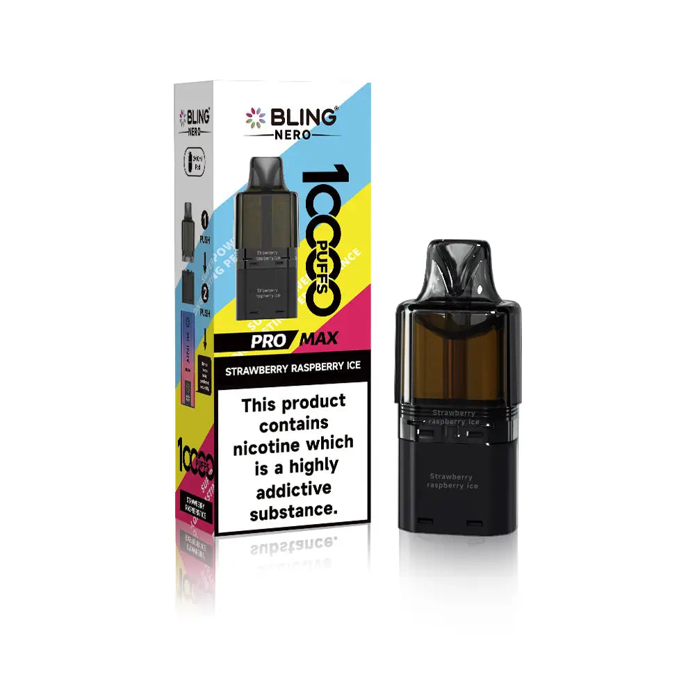 Bling 10k Nero Replacement Pod (Pack of 1)