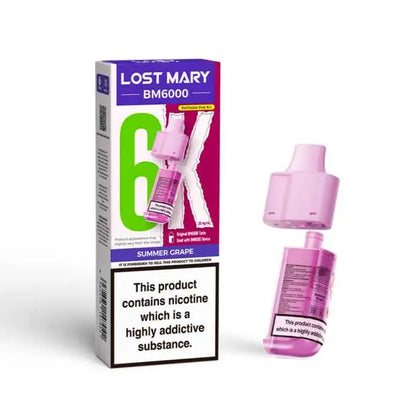 Lost Mary BM6000 Replacement Pods (Pack of 5) Lost Mary