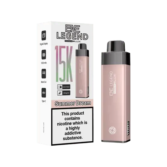 ENE Legend 15K Prefilled Pod Kit (Pack of 5)