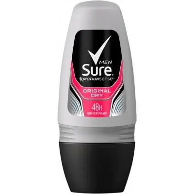 Sure Roll On Mens Original 50ml (Pack of 6)
