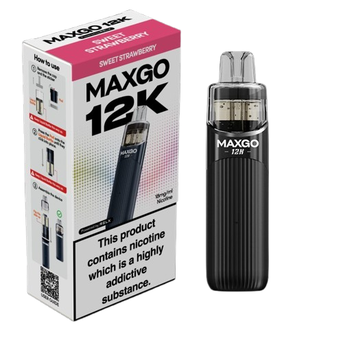 Relx Max-Go 12K Puffs Pre-Filled Pod Kit (Pack of 5) Relx