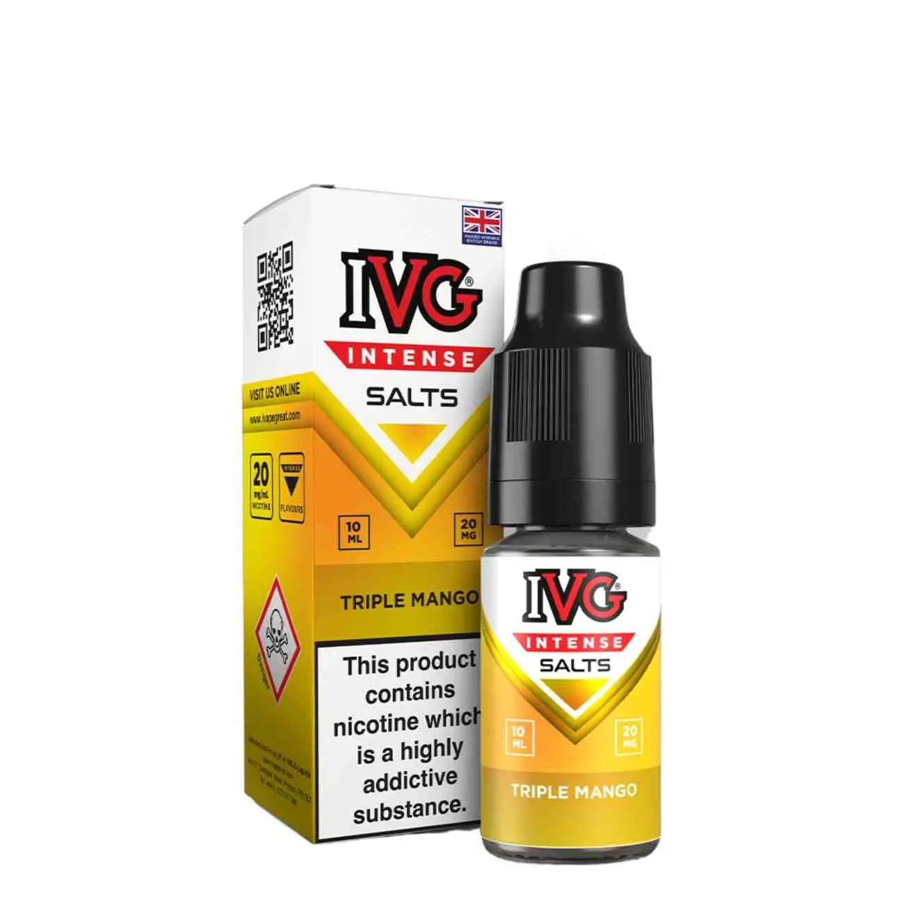 IVG Intense Nic Salts 20mg (Pack of 10)