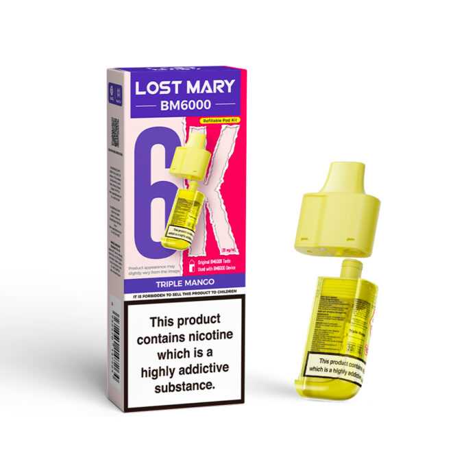 Lost Mary BM6000 Replacement Pods (Pack of 5) Lost Mary