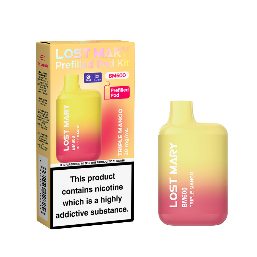 Lost Mary BM600 Pre-Filled Pod Kit Lost Mary