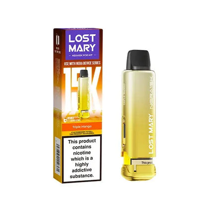 Lost Mary Nera Replacement Pods 15K (Pack of 5) Lost Mary