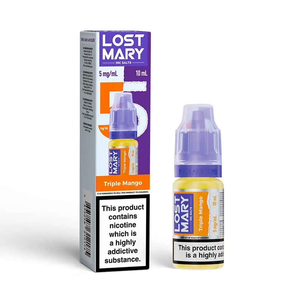 Lost Mary Nic Salts 5mg (Pack of 10)