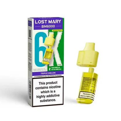 Lost Mary BM6000 Replacement Pods (Pack of 5) Lost Mary