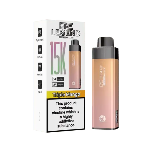 ENE Legend 15K Prefilled Pod Kit (Pack of 5)