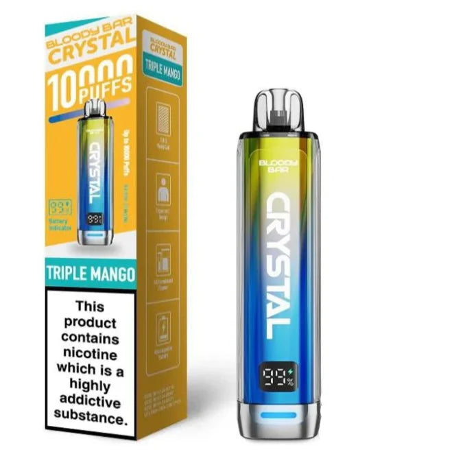 Bloody Bar Crystal 10K Pre-Filled Pod Kit (Pack of 10) bloody bar