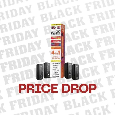 IVG 2400 4 in 1 Reload Replacement Pods (Pack of 5)