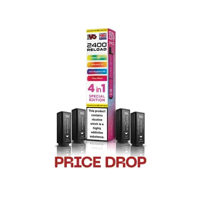 IVG 2400 4 in 1 Reload Replacement Pods (Pack of 5)