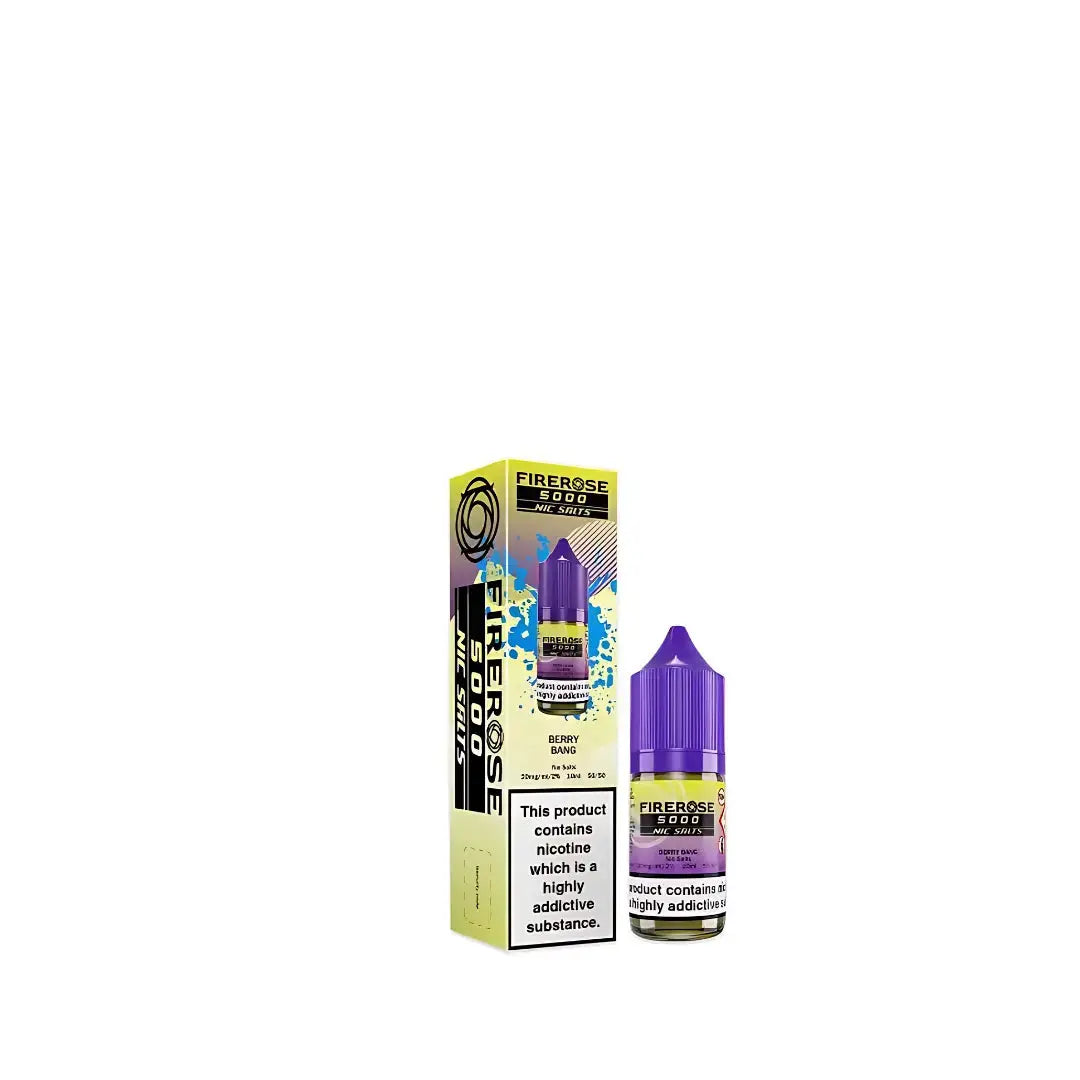 Firerose 5000 Nic Salts 10mg (Pack of 10) Firerose