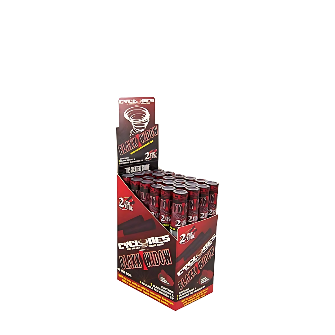 Cyclone Clear Pre Rolled Cones (Pack of 24)