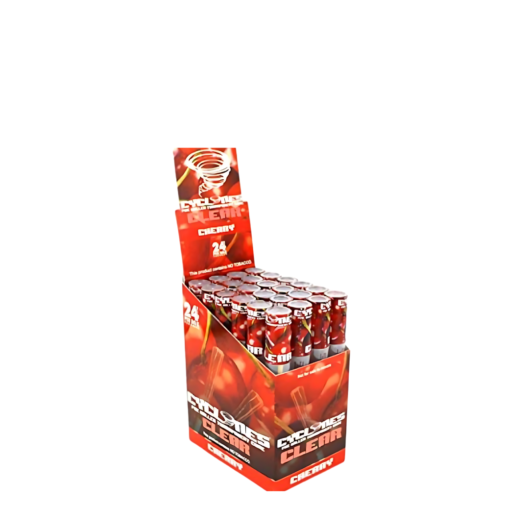 Cyclone Clear Pre Rolled Cones (Pack of 24)