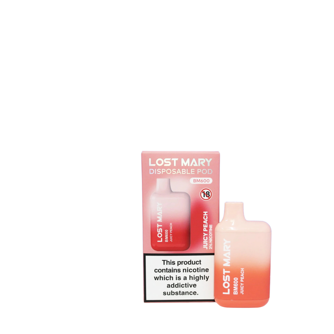 Lost Mary 600 Puffs Disposable Vapes (Pack of 10)