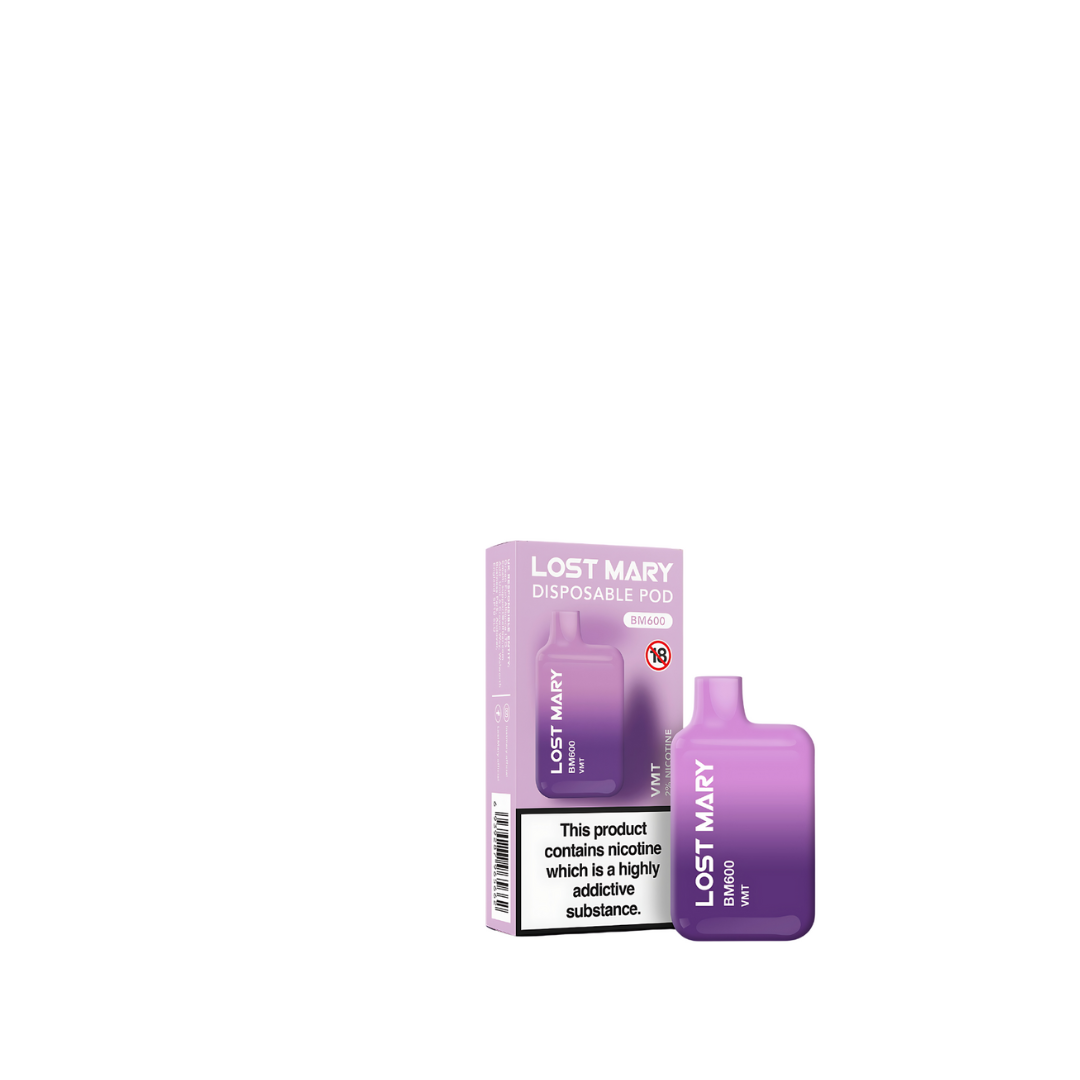 Lost Mary 600 Puffs Disposable Vapes (Pack of 10)