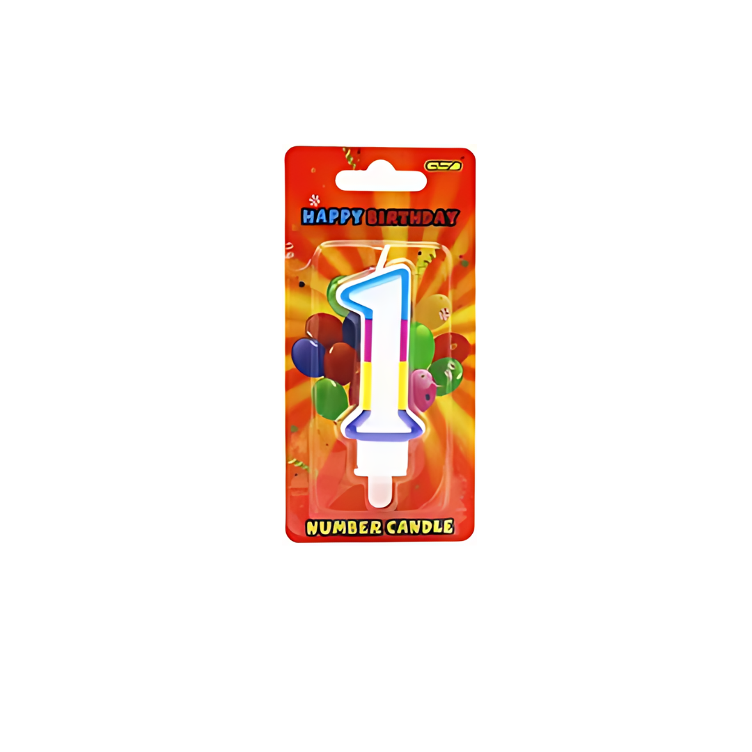 GSD Numbered Candles (Pack of 6)