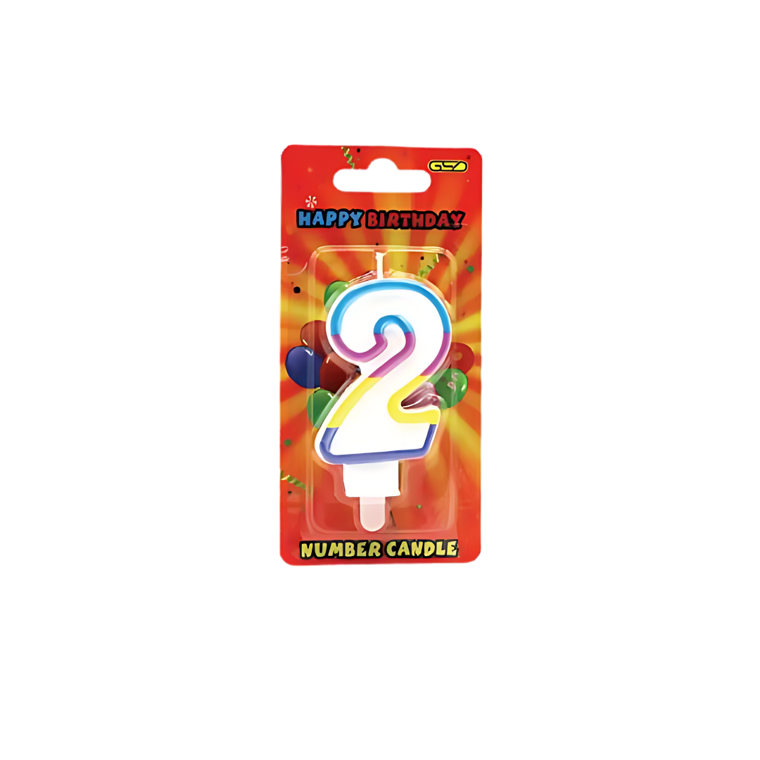 GSD Numbered Candles (Pack of 6)