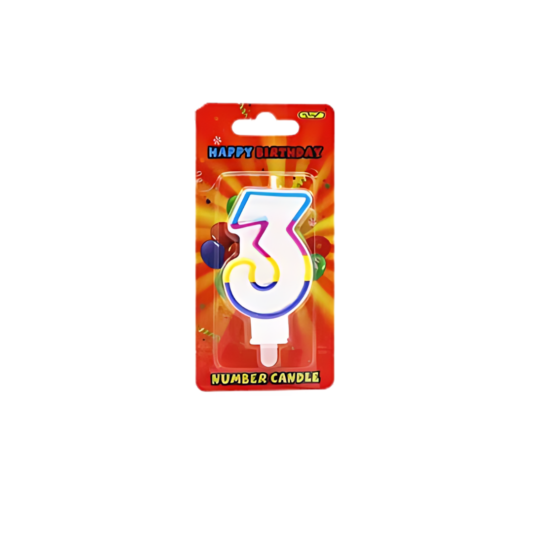 GSD Numbered Candles (Pack of 6)