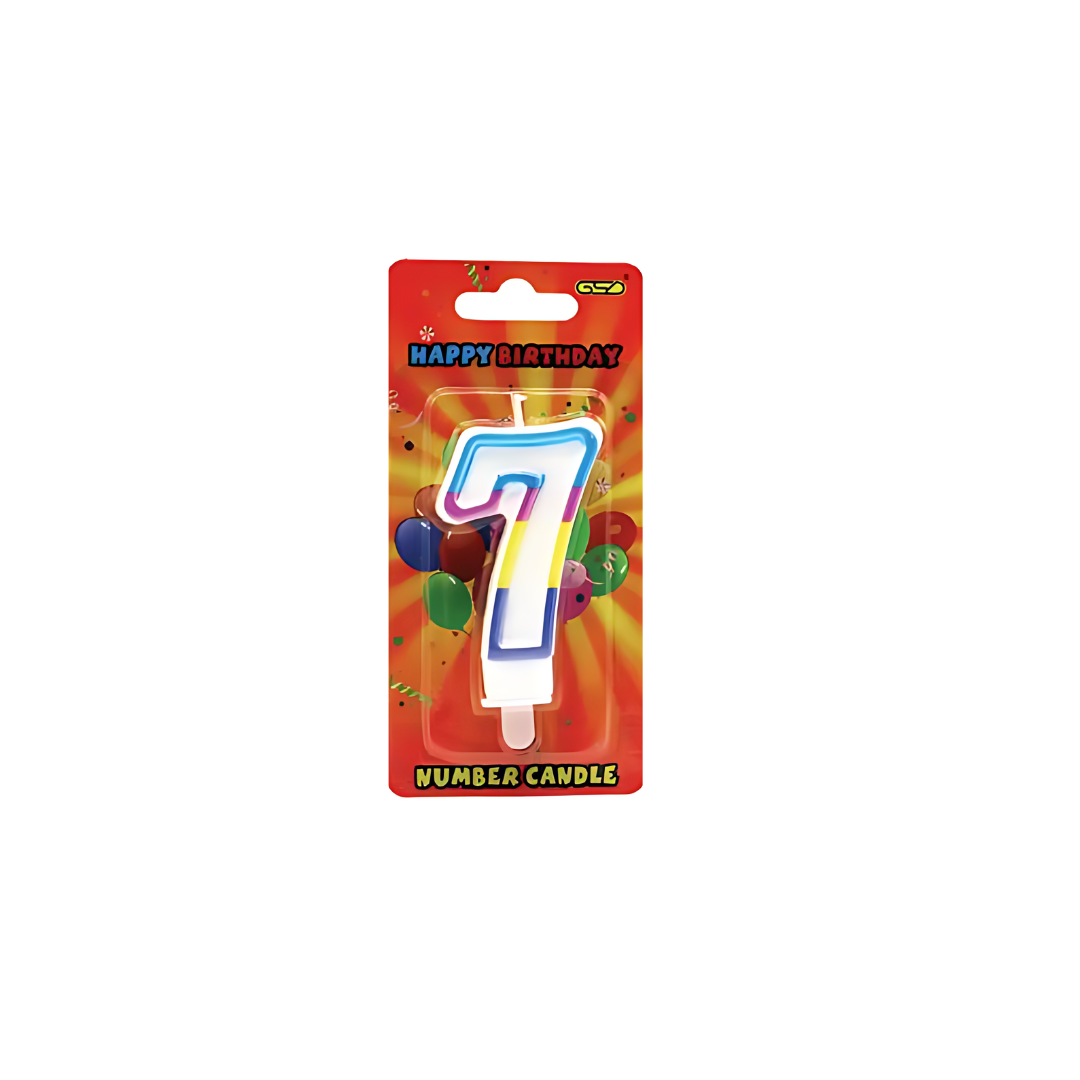 GSD Numbered Candles (Pack of 6)