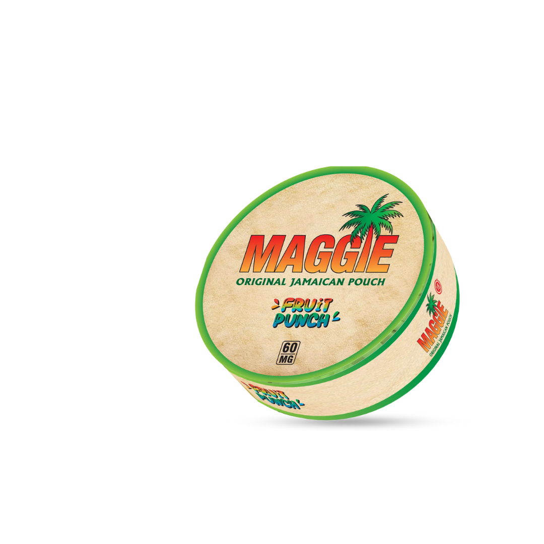 Maggie Original Jamaican Pouch 60MG(Pack of 10)