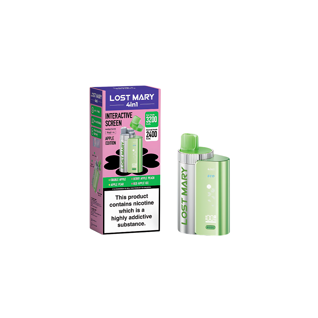 Lost Mary 4 in 1 2400-3200 Puffs (Pack of 5)