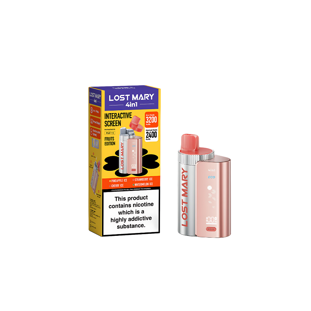 Lost Mary 4 in 1 2400-3200 Puffs (Pack of 5)