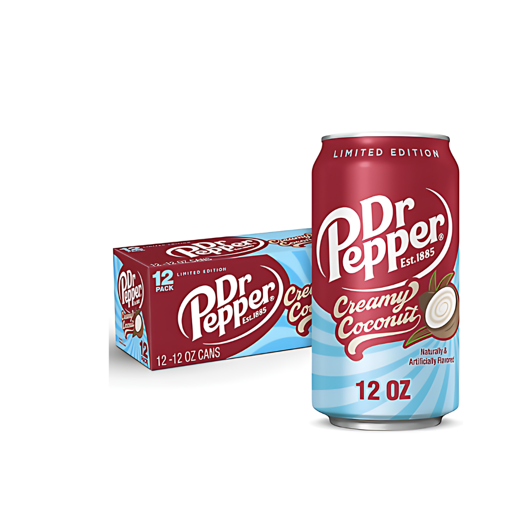 Dr Pepper 355ml Can American(Pack of 12)