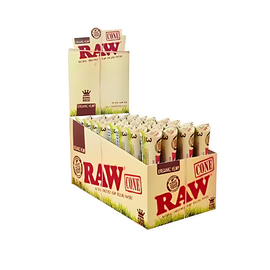 Raw Pre Rolled Cones 3PK Organic (Pack of 32)